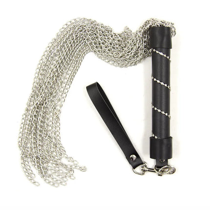Adult games cosplay Metal tassel spanking flogger bdsm whip bondage sexy female adult sex tools sex toys for couples women