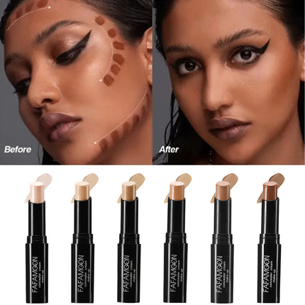 Concealer Stick Foundation Three dimensional Brightening Shadow Stick Creamy Modifies Contour Face Priming Repair Pen Cosmetic