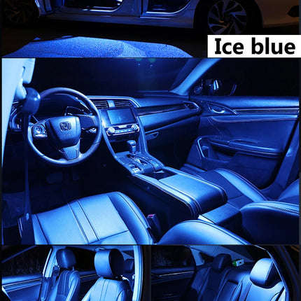 ZITWO 13Pcs For VW Volkswagen Polo MK5 6R 6C 2009 2010 -  2013 2014 2015 2016 2017 LED Interior Light Trunk Courtesy Bulb Kit