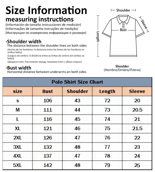 Business Men's Polo Shirt Casual Summer Short Sleeve Top Lines Pattern Printed Buttons Fashionable Golf Shirt
