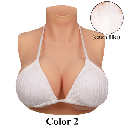 Silicone Crossdressing Boobs Fake Silicone Breast Forms Huge Boob B/C/D/F/G Cup Transgender Drag Queen Shemale Cosplay