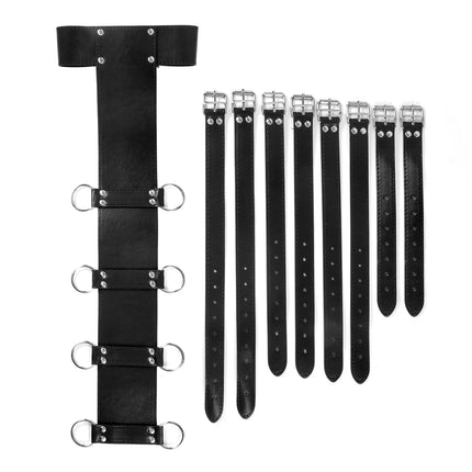 Behind Back BDSM Bondage Restraints Neck to Wrist Armbinder Fetish Harness Erotic Sex Belt Erotic Products For Adult SM Games