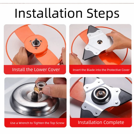 Multifunctional Grass Trimmer Lid Seedling Protection Lightweight Lawn Mower Blades Protector Grass Trimmer Cover