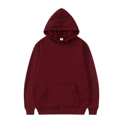Women's Velvet Hoodies with Loose Pockets European Style Sweatshirt Female Pullovers 8 Colors S-3XL Spring Autumn New 2025