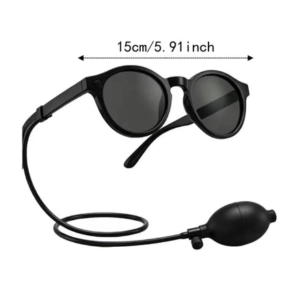 Invisible Water Design Sprinkling Sunglasses Creative Prank Water Shooting Gag Toy Squirt Design Funny Spraying Water Glasses