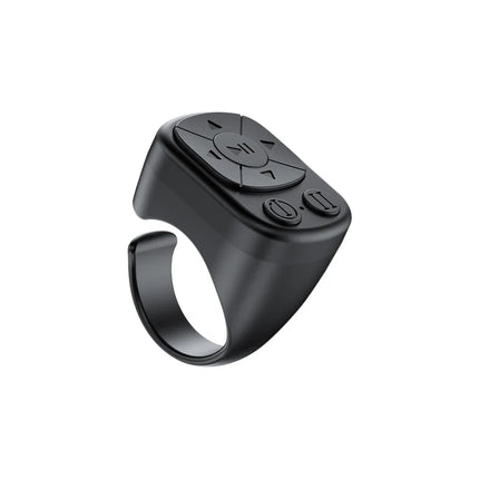 Mobile Phone Video Remote Control Button Mini Fingertip Ring Remote Control Blutooth 5.3 Scrolling Fingertip Controller Page