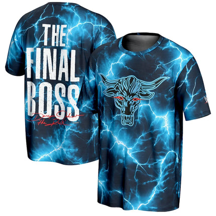 The Rock ProSphere The Final Boss T-Shirt 3D Printed Men's T-shirt Streetwear Fashion Sports WWE Top Round Neck Clothing