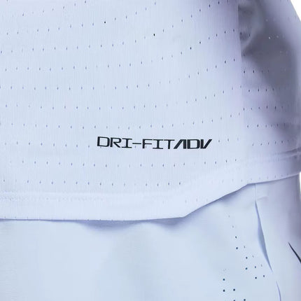 Nike Dri-Fit AeroSwift Men's Sleeveless Running Tank – Soccer Gray, Round-Neck, Logo Print, Breathable FN4232-085