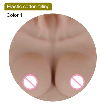 Dokier Realistic Fake Boobs Large Silicone Breast Form for Crossdresser Transgender Shemale Drag Queen Crossdressing S Z Cup