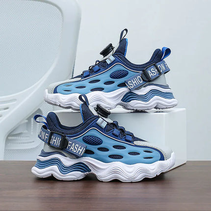 Kids Shoes for Boys Spring Summer 2025 New Casual Mesh Breathable Sneakers Platform Soft Comfortable Running Shoes for Children