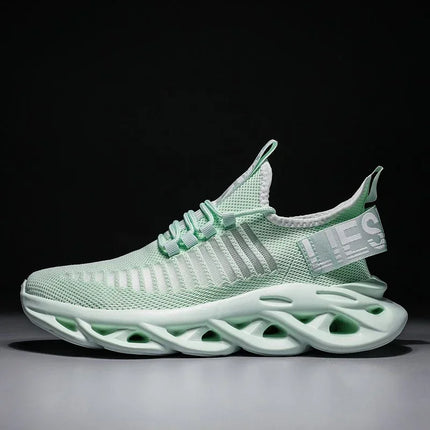 YRZL Men's Comfortable Sneakers, Women's Breathable Couple Running Shoes, Mesh Tenis Sport Shoes Size 36-46 Walking Sneakers Men