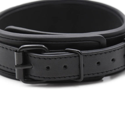 BDSM Leather Dog Collar Slave Bondage Belt with Chains Can Lockable  Fetish Erotic Sex Products Adult Toys for Woman Men Couples