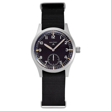 Baltany Dirty Dozen Watch Man S2019 Military Vintage Wristwatch Small Seconds Hand VD78 Quartz Luminous 100M Waterproof Field Wa