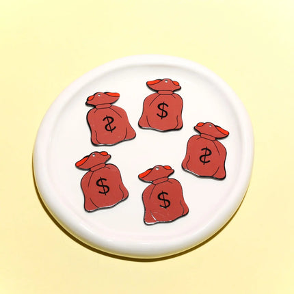 32*24mm 10pcs Kawaii resin dollar neckalce Charms for DIY decoration neckalce  Jewelry Making