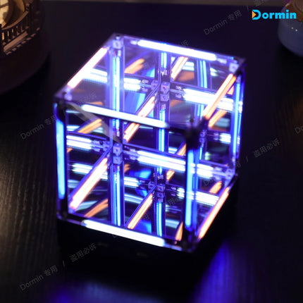 Dormin Rubik Cube Abyss Lamp Gaming Atmosphere Light 4D Night Light Blind Box Desktop Home Gaming Room Decor Ornament