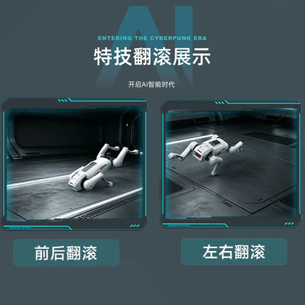 Cocol Intelligent Eight Wheel Remote Control Robot Dog Ai Bionic Light Music Dancing Long Battery Life Wireless Holiday Gift