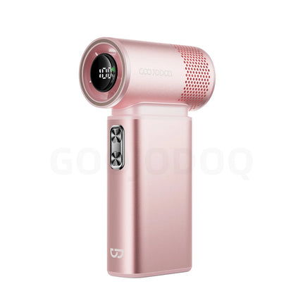 GOOJODOQ Ultra High Speed 5 in1 Multifunction Fan 100 Gear Wind Mini Fan with Emergency Light and Power Bank