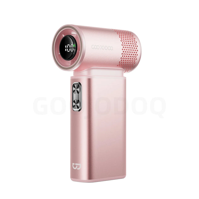 GOOJODOQ Ultra High Speed 5 in1 Multifunction Fan 100 Gear Wind Mini Fan with Emergency Light and Power Bank