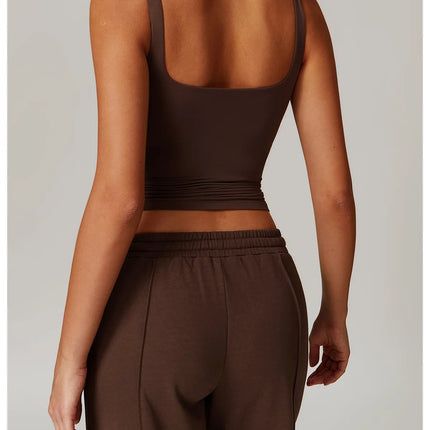 Yoga Vest Women Sexy Sports Bra Running Fitness Yoga Clothes Crop Top Workout Elastic Sport Underwear Fast Dry Women Gym Top