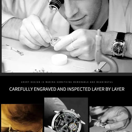 2025 New For Men Fashion Brand Male Watch Waterproof Luminous Stainless Steel Watches  Date Week Casual Quartz Men's Clock Reloj