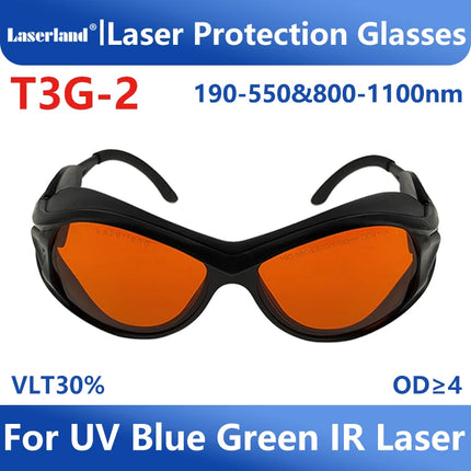 532nm 1064nm UV Blue Green Light Cosmetic Equipment Tattoo Removal Eyebrow Washing Safety Laser Protection Glasses