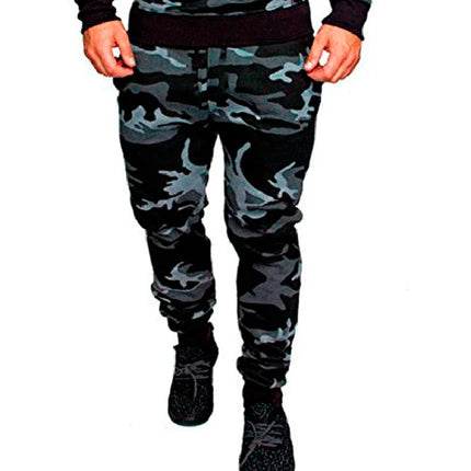 M-5X 2023 Mens Jogger Autumn Pencil Harem Pants Men Camouflage Pants Loose Comfortable Cargo Trousers Camo Joggers