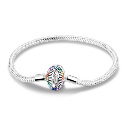 925 Sterling Silver Bracelets 17-20CM Original Leaf Clover Butterfly Heart Bracelet Fit DIY Charms Beads Fashion Women Jewelry