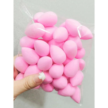 3/20/60Pcs Portable Reusable Water Drop Shape Mini Blender Sponge Beauty Cosmetic Foundation Cosmetic Sponge Makeup Blender