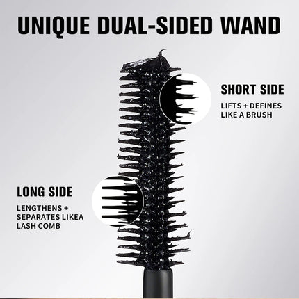 Lash Mascara Nourishing Long Lasting Thick Curling Lifting Lengthening Eyes Lashes Beauty Makeup Cosmetics Black Brown Mascara