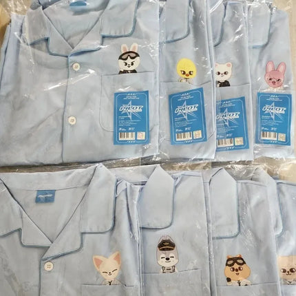 2025 SKZOO high quality cartoon image explosion group all pajamas set idol style