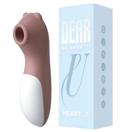 Powerful Whisper-Quiet Clitoral Stimulator for Women, Oral Vacuum Vibrator with Nipple Massage, Battery-Powered Plastic Body
