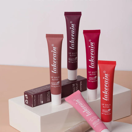Lip Balm Butter Moisturizing Nourishing Reduce Lip Lines Lip Oil Gloss Hydrates Soothes Dry Lips Skincare Makeup Product