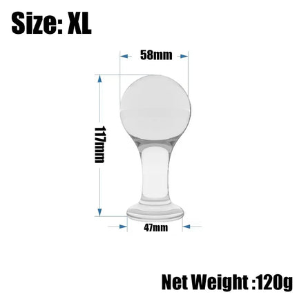 Black Smooth Butt Plug with Flared Base Prostate Massager for Men And Women Beginner Anal Training Toy