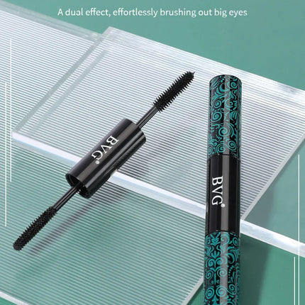 Two In One Dual  Ended Mascara Naturally Lengthens Curls Thickens And Is Layered Non Caking Waterproof And Long Lasting