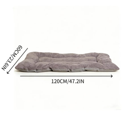 Extra Large Plush Dog Bed Sofa Thickened Super Soft Polyester Pet Mat Dog Crate Mat Bed For Small Medium Large Dog Bed