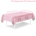 plastic tablecloth 1 / rectangle
