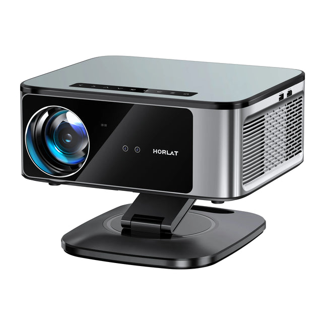 HORLAT Google TV Android 14 Projector 3000ANSI Lumens Auto Focus WiFi 6 3D Full HD 1080P 4K Support Smart Home Theater Projector
