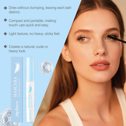 Curling Mascara Lengthen and Volumizes Mascara Natural Curl Extension Eye Lashes Not Smudge Brighten Eyes Makeup