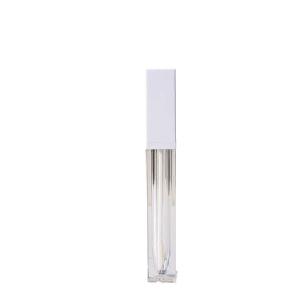 10/30/50pcs 7ml Empty Square Clear Lip Gloss Tube DIY Liquid Lipstick /Concealer Liquid Tube Sample Bottle Cosmetic Packaging