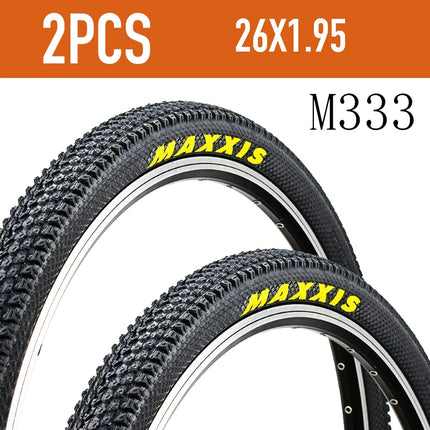 2pcs MAXXIS 26 Bicycle Tire M366 M333 26*2.1 27.5*1.95 MTB Mountain Bike Tire 26*1.95 27.5*2.1 29*2.1 Pace Steel Wire Tyre