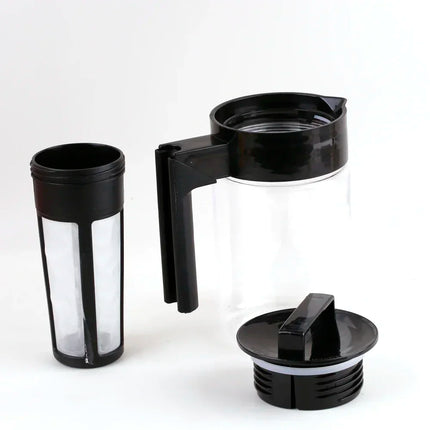 Cold Brew Coffee Maker with Filter,Iced Tea Coffee Kettle,Water Flow Dripper,Clear Coffee Pot 900ML/1300ML/2000ML