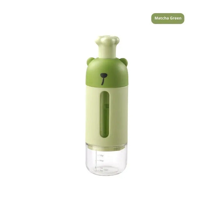 Shaker Canister Quantitative Salt Shaker Moisture-proof Metering Salt Shaker Push Type Salt Dispenser Salt Tank Sugar Bottle