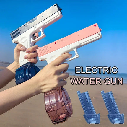 Automatically Water Gun High Pressure Electric Water Gun Toys for Kids Summer Outdoor Pool Fight Games Children Water Toys Gift