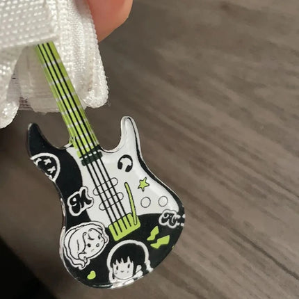 Anime The Guy She Was Interested in Wasn't a Guy At All Cosplay Keychain Acrylic Pendant Keyring Key Chain Bag Accessory Props