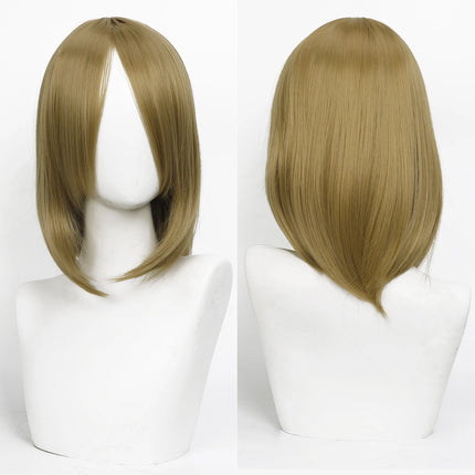 Synthetic Medium Length Cosplay Wig, Adjustable Headband,Multiple colors