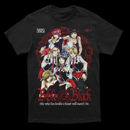 Bible Black Anime Lover Unisex Oversized T-shirt Suitable for all seasons personality Clothes Streetwear Trendy high quality tee