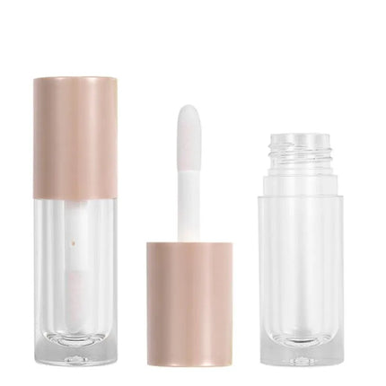 10/30/50pcs 6ml Round Empty Lip Gloss Tube Big Lip Brush Rod Lip Glaze /Lip Oil Tube Liquid Lipstick Tube Cosmetic Container
