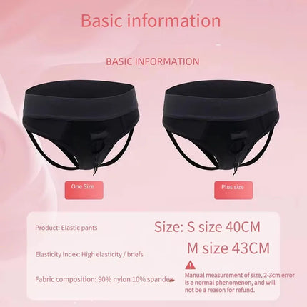 Silicone Strap On Dildo Panties, Realistic Harness Underwear with Removable Dildo for Women Lesbian Couples, Adjustable Strap-on