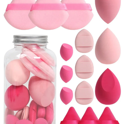 12/15Pcs Makeup Sponge Cosmetic Puff Foundation Sponges Blender Beauty Egg Powder Puffs Women Make Up Accessories Makeup Tools