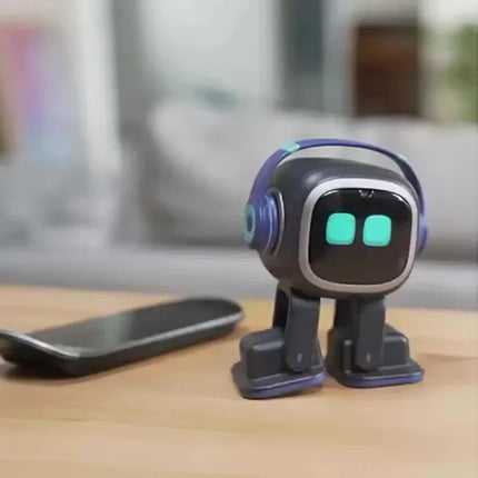 Upgraded AI EMO Desktop Robot Smart Real-Time Interactive Chat Powerful Built-In ASR Voice Recognition Effortless, Ultra-Smooth
